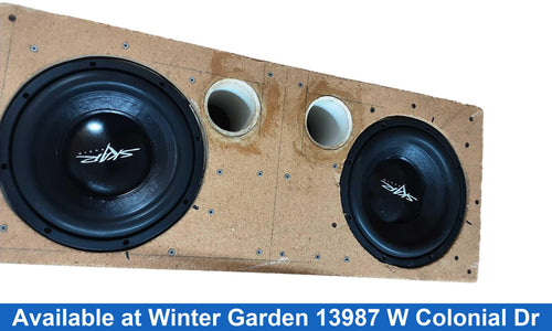 Skar Sdr-10 Black Car Sub-Woofer