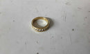 Ring - Wedding Band - Yellow Gold 14k (.585) 8.2 grams Size 10