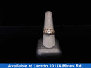Women's Ring - Solitaire - Yellow Gold 10k (.417) 6.8 grams Size 9