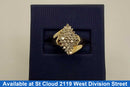 Women's Ring - Yellow Gold 10k (.417) 3.2 grams Size 7.5