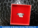Women's Ring - White Gold 14k (.585) 5.5 grams Size 20