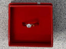 Women's Ring - Solitaire - White Gold 18k (.750) 3.6 grams Size 3.5