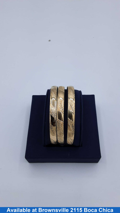 Bangle Bracelet - Yellow Gold 14k (.585) 20.9 grams 5 inch