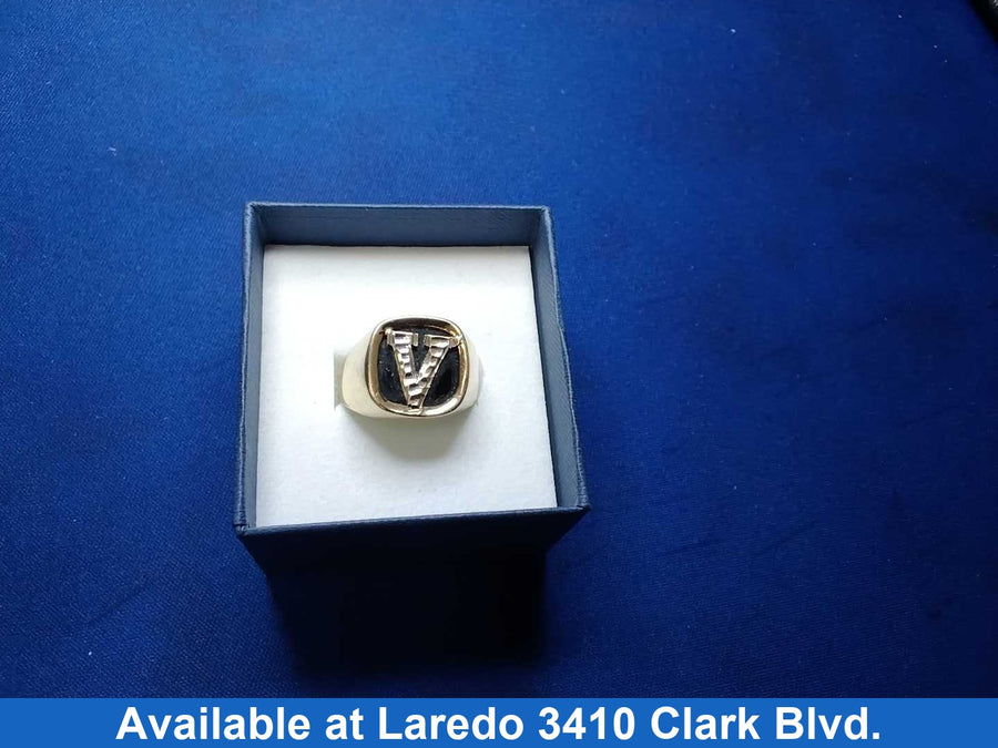 Men's Ring - Yellow Gold 10k (.417) 6.7 grams Size 10