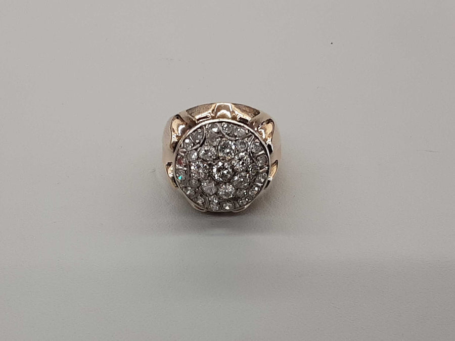 Men's Ring - Yellow Gold 10k (.417) 20.5 grams Size 9.5