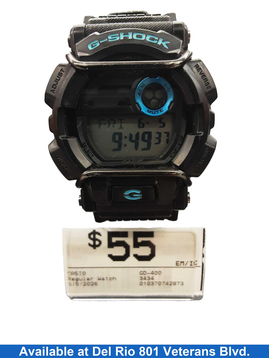 Casio Gd-400 Black Regular Watch