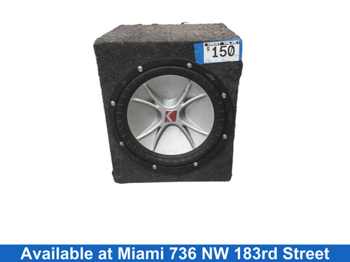 Kicker Cvr Silver Car Sub-Woofer