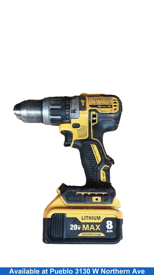 Dewalt Dcd796 Yellow Cordless Hammer Drill