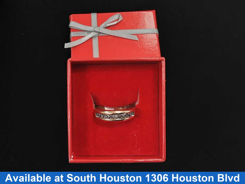 Ring - Wedding Band - White Gold 10k (.417) 2.8 grams Size 7