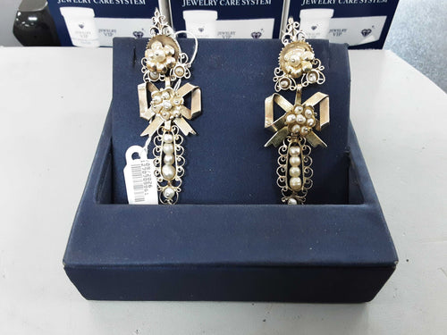 Earrings - Yellow Gold 10k (.417) 10.9 grams