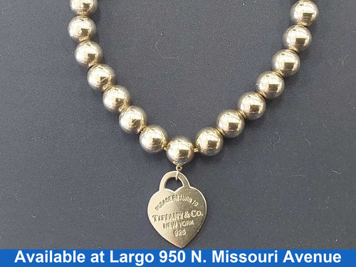 Bead Bracelet - Silver 17.8 grams 8 inch