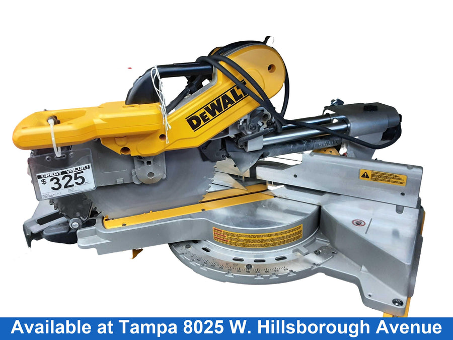 Dewalt Dws780 Yellow Corded Miter Saw