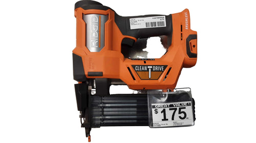 Ridgid R09891 Orange Cordless Brad Nailer