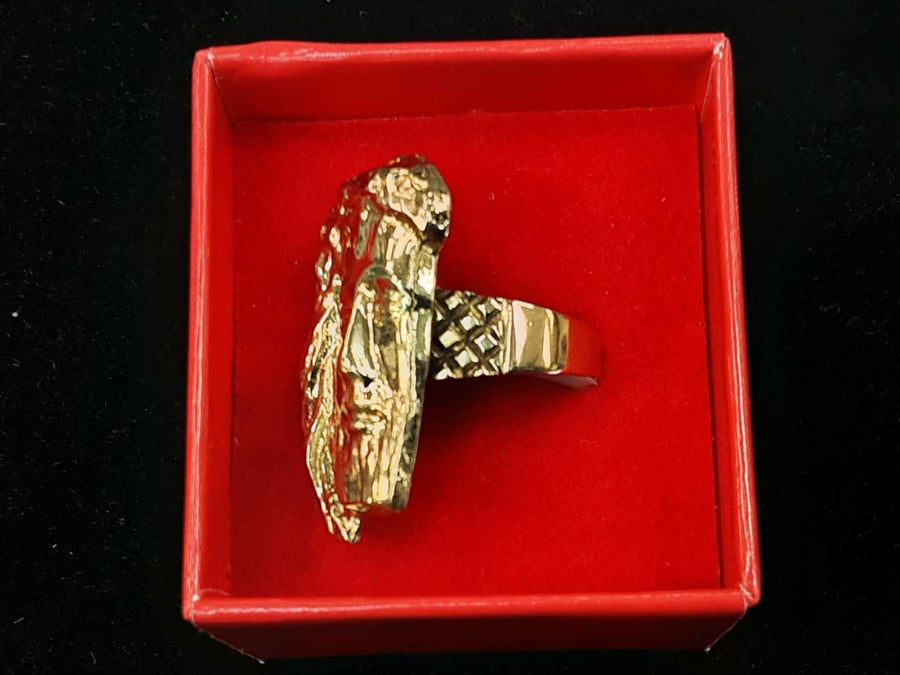 Men's Ring - Yellow Gold 10k (.417) 8.4 grams Size 8.5