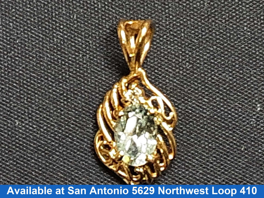 Symbol Pendant - Yellow Gold 14k (.585) 0.8 grams