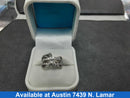 Women's Ring - White Gold 14k (.585) 9 grams Size 7