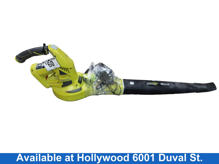 Ryobi P2107 Yellow Cordless Leaf Blower