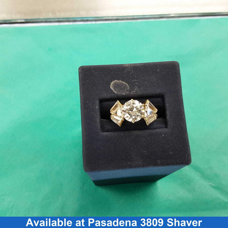 Women's Ring - Yellow Gold 10k (.417) 4.5 grams Size 9
