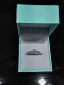 Ring - Wedding Set - White Gold 14k (.585) 2.2 grams Size 4