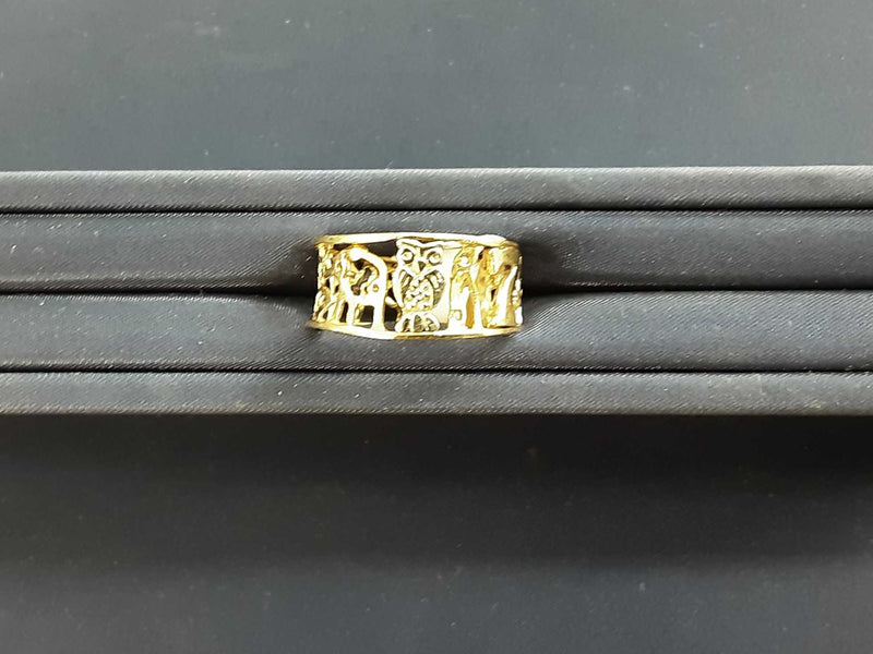 Yellow Gold 10k (.417) 4.2 grams Size 9.5