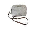 Michael Kors Ac-1704 White Purse / Handbag