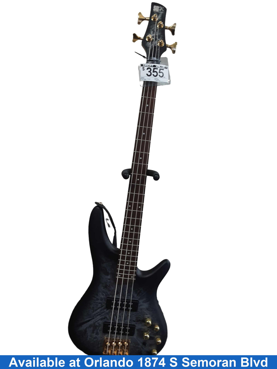Ibanez Sr300edx Black Bass Guitar