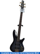 Ibanez Sr300edx Black Bass Guitar