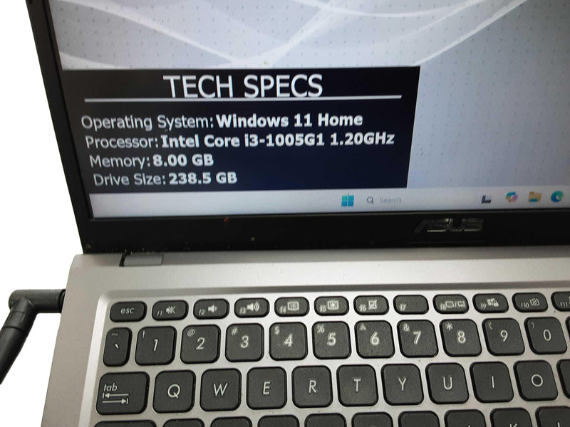 Asus X515j Intel Core I3 - 6th Generation 8 Gb 256 Gb Gray Laptop
