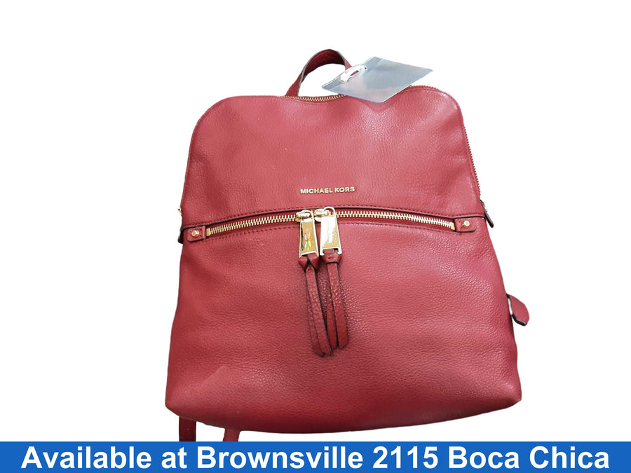 Michael Kors Ac-1806 Red Purse / Handbag