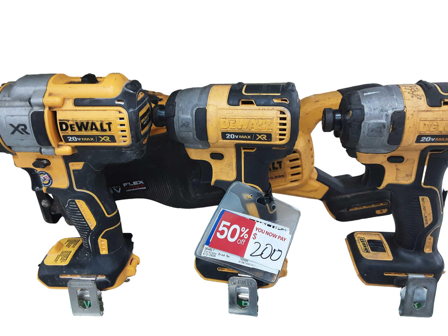 Dewalt Dcn660 Yellow Cordless Brad Nailer