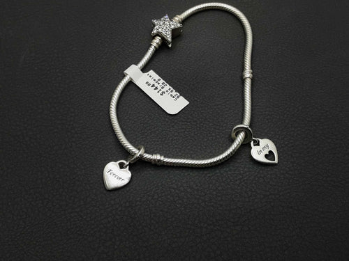 Cable Bracelet - Silver 20 grams 8 inch