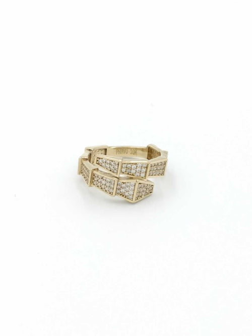 Ring - Wedding Band - Yellow Gold 10k (.417) 3.7 grams Size 7