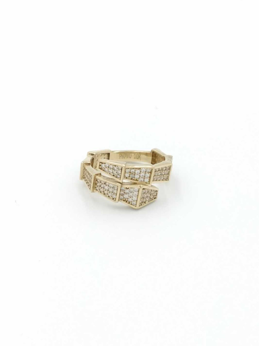 Ring - Wedding Band - Yellow Gold 10k (.417) 3.7 grams Size 7