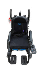 Quantum Edge 2.0 Blue Motorized Wheelchair / Mobility Scooter