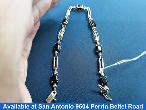 Tennis Bracelet - Yellow Gold 10k (.417) 8 grams 8 inch