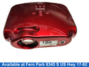 Crenova Red Home Media Projector