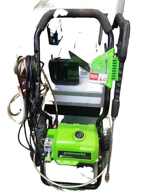 Greenworks Gpw20001rbsc Green Corded Pressure Washer