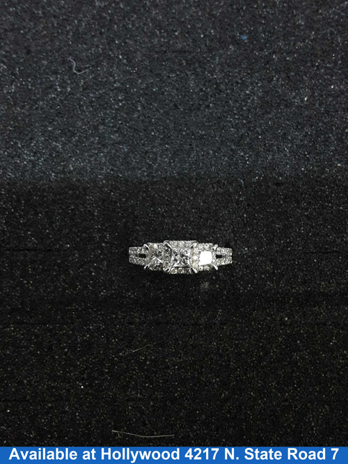Women's Ring - White Gold 14k (.585) 3.5 grams Size 7