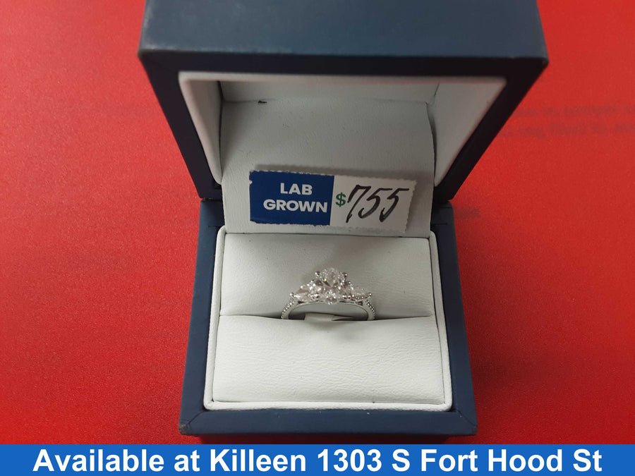 Ring - Wedding Band - White Gold 14k (.585) 2.6 grams Size 9