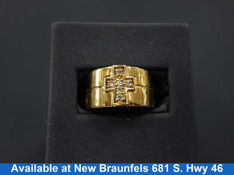 Women's Ring - Yellow Gold 14k (.585) 10.6 grams Size 8.5