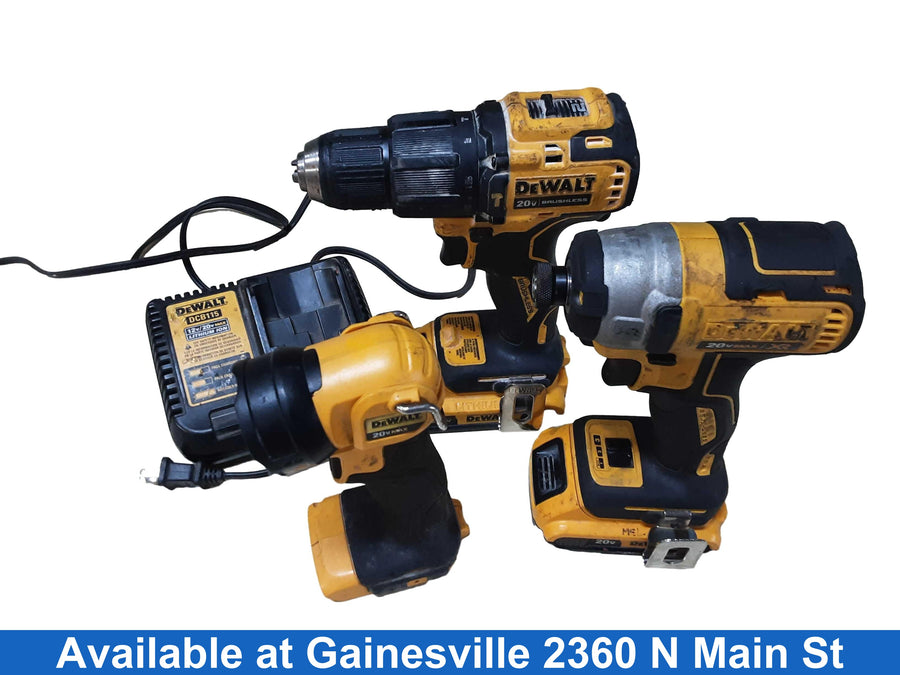 Dewalt Dcd709 Yellow Cordless Hammer Drill