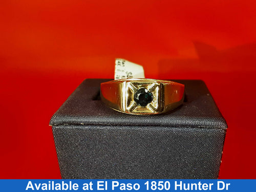 Men's Ring - Yellow Gold 14k (.585) 6.1 grams Size 10