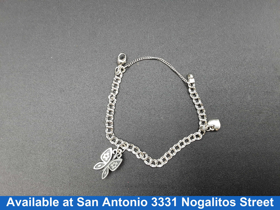 Bracelet - Silver 9.9 grams 7 inch