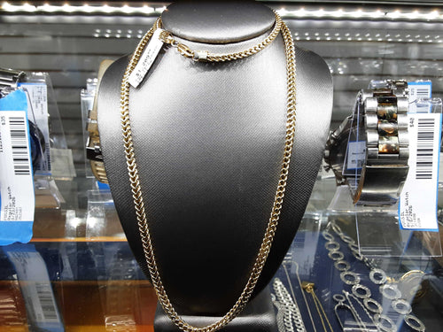 Fox Tail Chain - Yellow Gold 10k (.417) 11.5 grams 22 inch