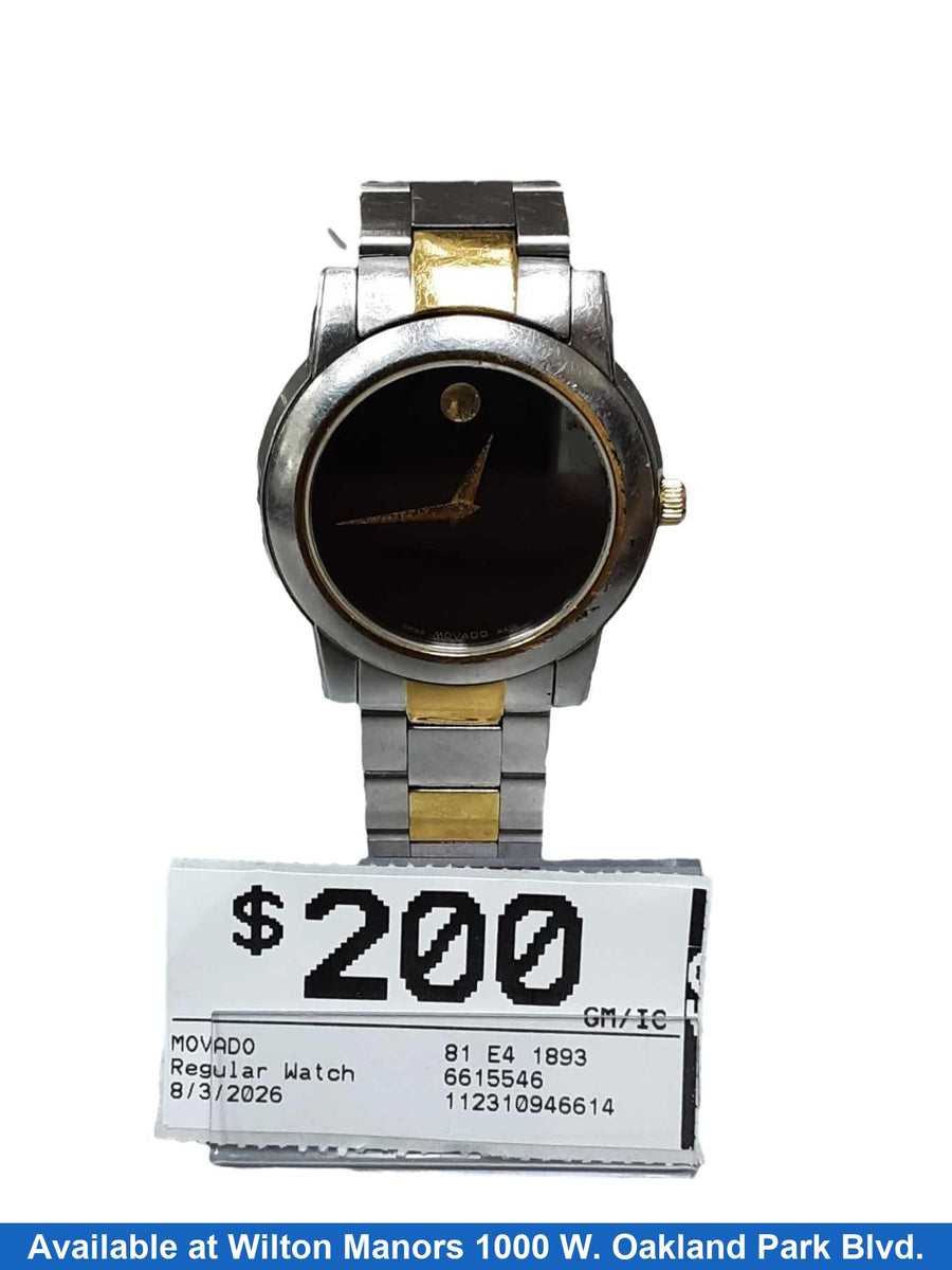 Movado 81 E4 1893 Silver Regular Watch