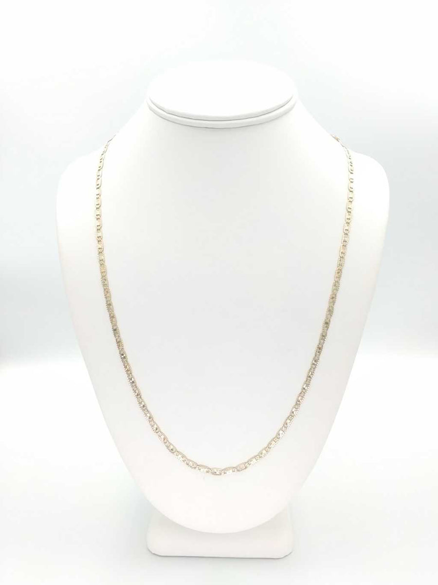 Gucci Chain - Tricolor Gold 14k (.585) 9.9 grams 26 inch