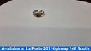 Women's Ring - Solitaire - Silver 3.5 grams Size 6.5