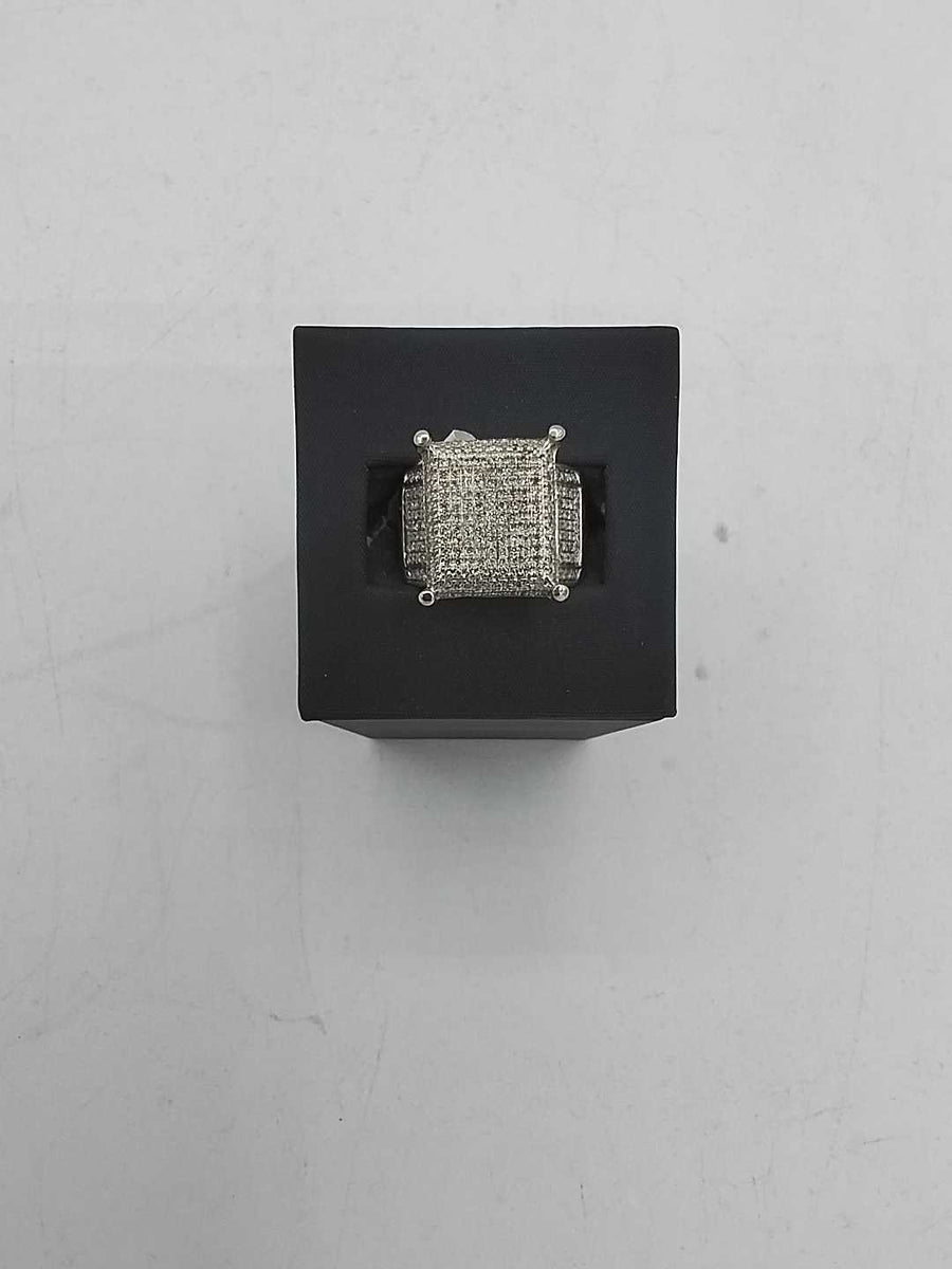 Women's Ring - White Gold 14k (.585) 8.7 grams Size 20