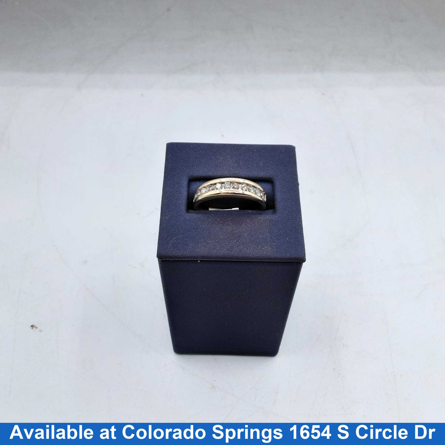 Ring - Wedding Band - Yellow Gold 14k (.585) 3.7 grams Size 9