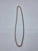 Box Chain Yellow Gold 14k (.585) 10.3 grams 19 inch